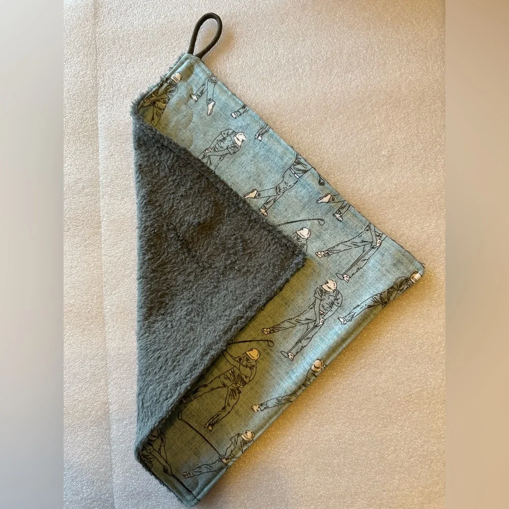 NEW! Handmade Softy Cloth Golf Print